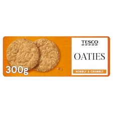 Tesco Oaty Rounds Biscuits 300G