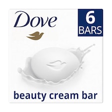 Dove Original 3-in-1 Beauty Bar Hand Soap 6x90g