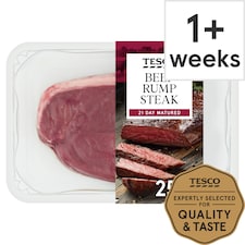 Tesco Beef Rump Steak 255G