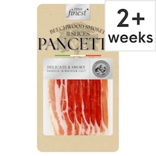 Tesco Finest Smoked Pancetta Slices 110G